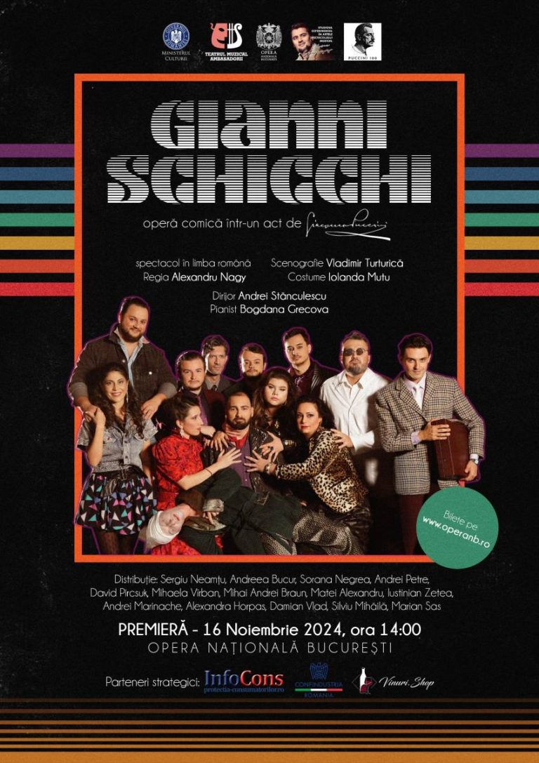 Gianni Schicchi, de Giacomo Puccini – operă comică într-un act pentru întreaga familie
